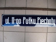 tablica z nazwa ulicy