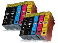 Atrament King-Tech TUHP-655-10X-KTH pre HP čierna (black), červená (magenta), modrá (cyan), sada, žltá (yellow)