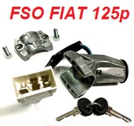 Замок зажигания fso fiat 125p новый, новое оригинал штекер, кубик 5 pin - фото