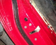 Замок дверь правый civic v 91-95 3d хэтчбэк