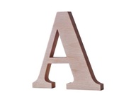 Drevené písmená, písmenká z dreva, drevené písmeno, nápis, 10cm