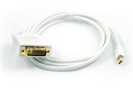 Kabel mini DisplayPort DP do DVI 24+1 full HD 1,8m