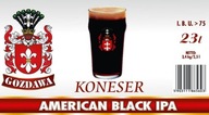 Koncentrat GOZDAWA KONESER AMERICAN BLACK IPA 23L