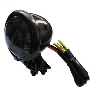 Led фара задняя moto на крыло черная линза темная virago vt vn bobber