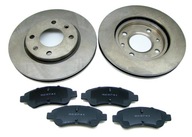Тормозные диски, диск x2+тормозные колодки, колодки перед xsara zx 106 206 306 saxo