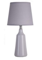 Lampa KERAMICKÁ nočná stolná lampa Tienidlo 3067 grey