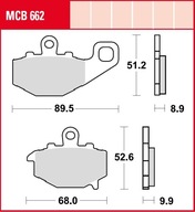 Тормозные колодки, колодки тормозов задний kawasaki er6 zx6r zx9r kle650