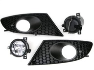 Halogeny+решетки seat leon 2005-2009 - фото