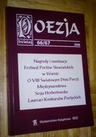 POEZJA DZISIAJ NR 66/67 rok 2008