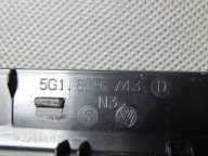 VW GOLF VII lišty DEKOR KOMPLET