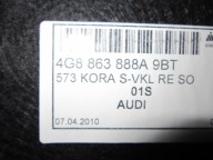 upholstery boot Audi A-7 A7 4G8