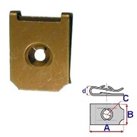 Бляшка монтажная, сборочные audi bmw seat skoda vw a14208