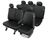 Чехлы кожа opel vivaro renault trafic 6 места
