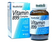 Vitamín B1 B2 B3 B6 B12 C Kyselina listová VYSOKÁ DÁVKA