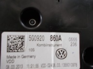 VW GOLF VII 1.6 2.0 TDI dials dials 5G0920860A EUROPA
