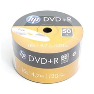 Markowe Płyty HP DVD+R 4,7GB 16x 50szt super cena!