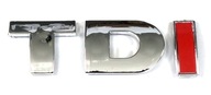 TDI emblemat logo znak GOLF PASSAT BORA POLO VW...