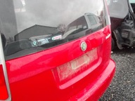 Кришка багажника задній skoda praktik 2008r. червоний - фото