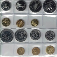 POŁUDNIOWA OSETIA zestaw 7 monet