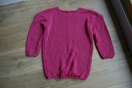 Sweter Ciepły Dla Dziewczynki rozm 110-116 5-6 lat