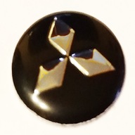 Значок эмблема mitsubishi 14mm на ключ пульт, пульта - фото