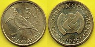 MOZAMBIK 50 CENTAVOS 2006 r. mennicza