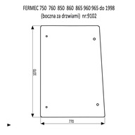 Стекло сторона fermec 750 760 850 860 960 до 1998