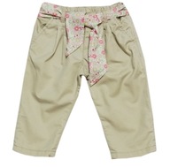 H&M fajne spodnie bawełniane dziecięce CHINOS SZARFA J.NOWE 80