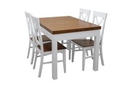 Sada nábytku: rozkladací stôl Bartek + 4z stolička