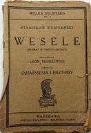 WESELE OBJAŚNIENIA I PRZYPISY WIELKA BIBLJOTEKA