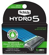 Schick Hydro 5 Sensitive SENSE 4 ks USA bez púdru
