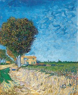 Vincent van Gogh - Lane neďaleko Arles