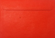 Ozdobné obálky C6 červené pozvánky 10ks