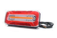 Фара задняя спаренная, сложная  12/24v led диод усы w185 - фото