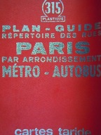 Plan-Guide reportoire des rues de Paris