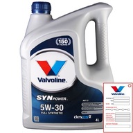 VALVOLINE SYNPOWER MST C3 5W30 4L