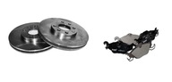 Тормозные диски, диск тормозные колодки, колодки перед opel astra g ii 1998- 4 винти, болты, винты - фото
