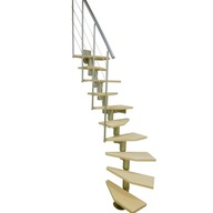 Modulárne schody BARDA model Lima 02 11 dielov