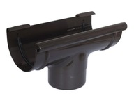Odtokový lievik PVC-U Gamrat 125 / 110mm tmavo hnedá
