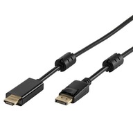 Markowy Kabel Thunderbolt DisplayPort - HDMI 1,8m Jakość Sklep Vivanco W-wa