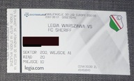 Legia Warszawa - FC Sheriff Tiraspol 17.08.2017