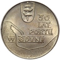 Polska PRL - moneta - 10 Złotych 1972 - 50 LAT PORTU W GDYNI