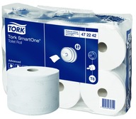 TORK papier toaletowy SmartOne w roli 472242 6 SZTUK biały bezzapachowy