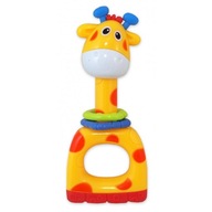 Hrkálka plastová žirafa - Baby Mix