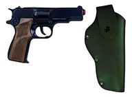 GONHER 1125/6 - ZESTAW - Pistolet metalowy 125/6 + kabura - KRK