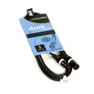 Kabel Przewod DMX AC-DMX3/3 3 metry 110 ohm