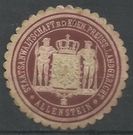 Zalepka- Allenstein - Olsztyn