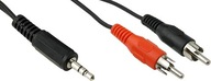 Kabel Jack 3.5mm / 2xCinch stereo 5 metrów VA1125