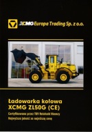 XCMG ZL50G prospekt 2015 polski ładowarka