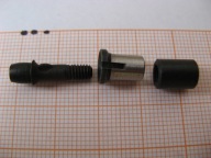 3. Kołek do mocowania płytki fi6, tulejka i zaciąg